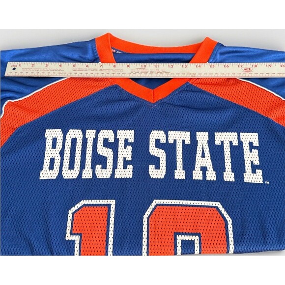 Boise State Broncos Colosseum Athletics NCAA Football Mesh Jersey 10 Fits XL/XXL - Picture 9 of 12
